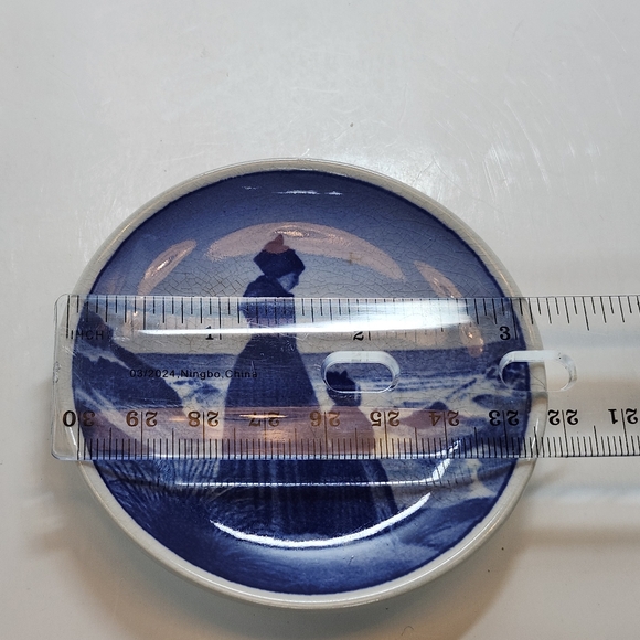 3 Mini Vit Copenhagen Denmark Plates" FANO", "Grundtvigs", & "Christiansborg" - Picture 15 of 17